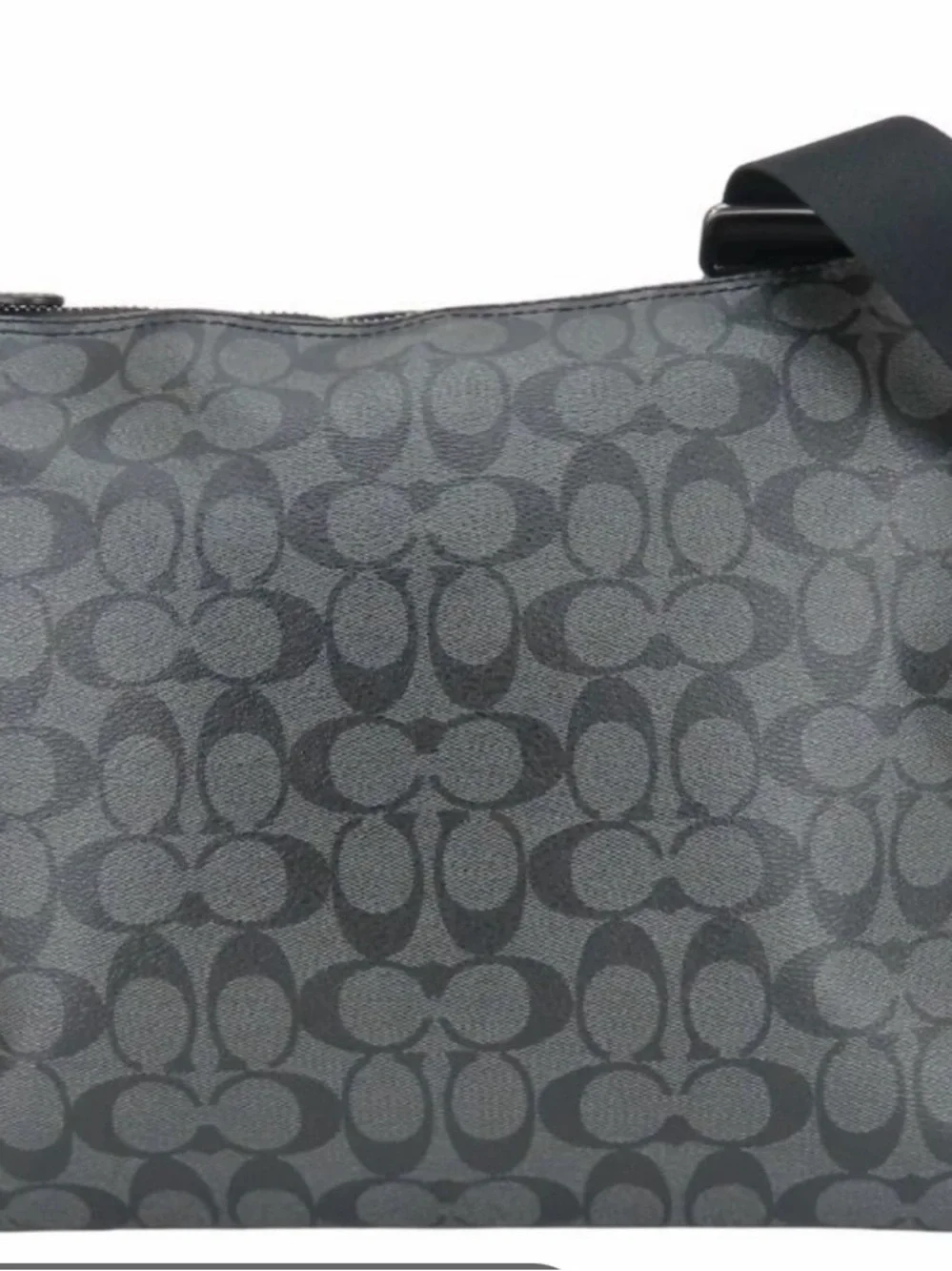 Coach Black Signature Crossbody Bag